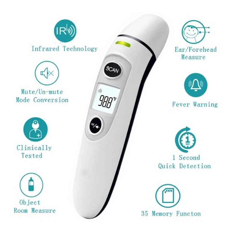Infrared Thermometer Baby Forehead Thermometers