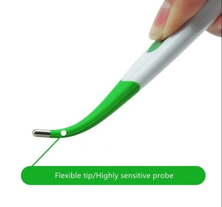 Digital Veterinary Thermometer With Flexible Tip
