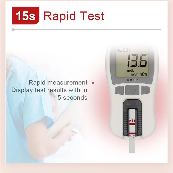 Self Checking Hemoglobin Meter