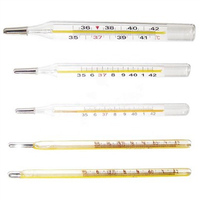 استخدام ميزان الحرارة الزئبقي