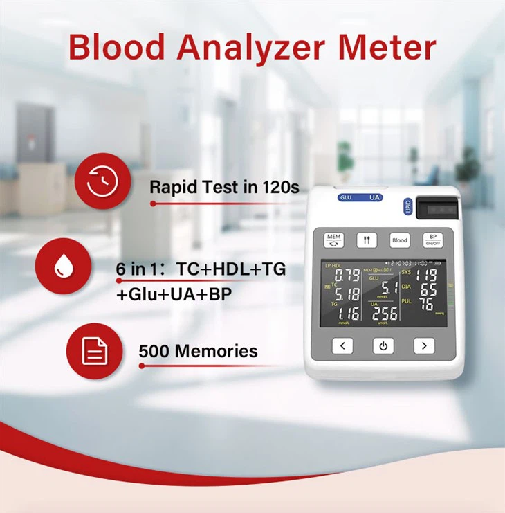 Blood Analyzer 6 in 1